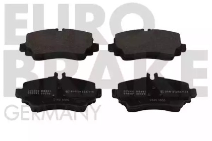 Комплект тормозных колодок EUROBRAKE 5502223333