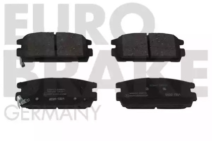 Комплект тормозных колодок EUROBRAKE 5502223417