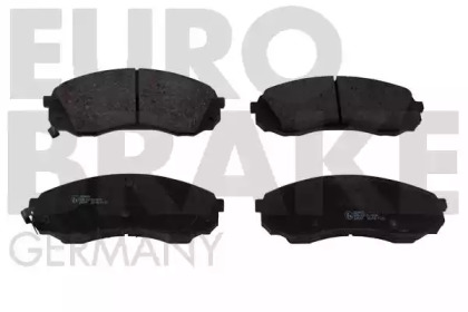 Комплект тормозных колодок EUROBRAKE 5502223433