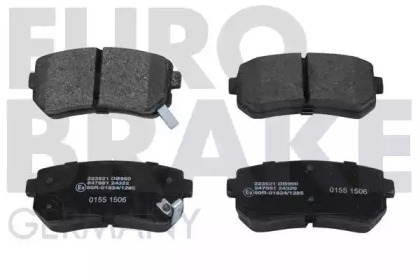 Комплект тормозных колодок EUROBRAKE 5502223521