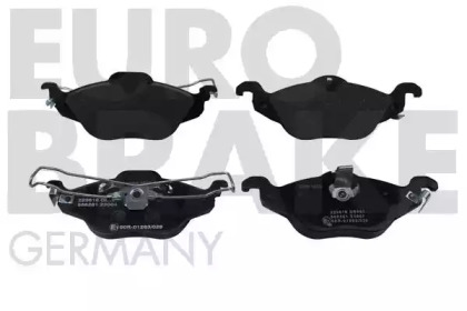 Комплект тормозных колодок EUROBRAKE 5502223618