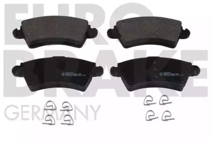 Комплект тормозных колодок EUROBRAKE 5502223742