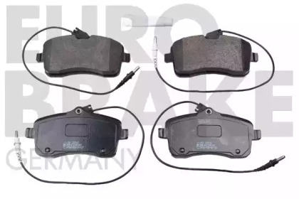 Комплект тормозных колодок EUROBRAKE 5502223743