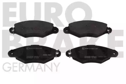 Комплект тормозных колодок EUROBRAKE 5502223938