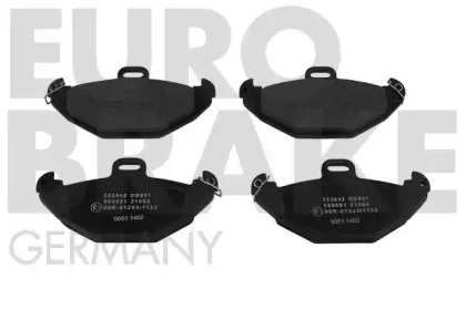 Комплект тормозных колодок EUROBRAKE 5502223942