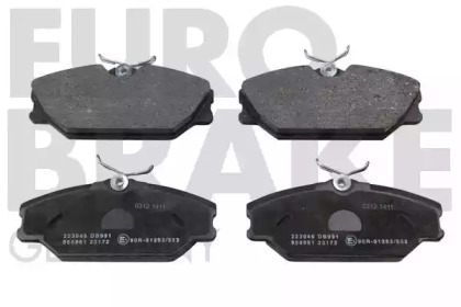 Комплект тормозных колодок EUROBRAKE 5502223946