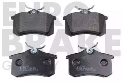 Комплект тормозных колодок EUROBRAKE 5502223947