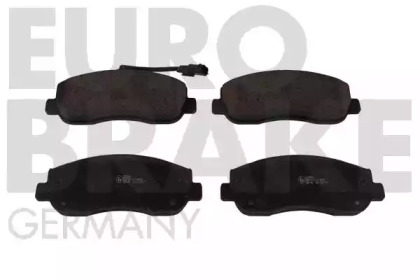 Комплект тормозных колодок EUROBRAKE 5502223966