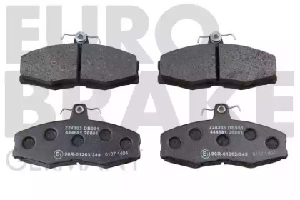 Комплект тормозных колодок EUROBRAKE 5502224303