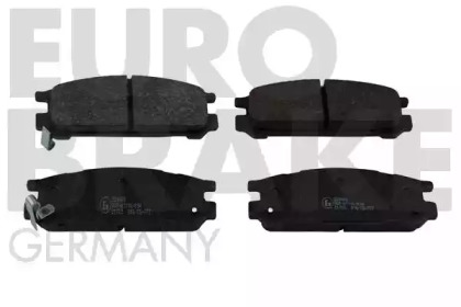 Комплект тормозных колодок EUROBRAKE 5502224408