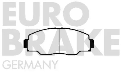 Комплект тормозных колодок EUROBRAKE 5502224516