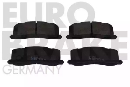 Комплект тормозных колодок EUROBRAKE 5502224523