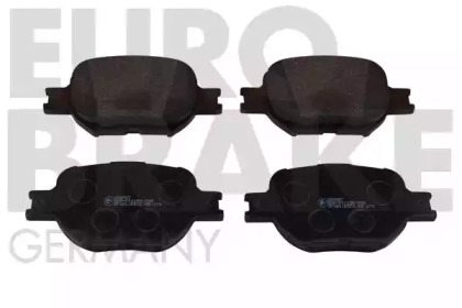 Комплект тормозных колодок EUROBRAKE 5502224567