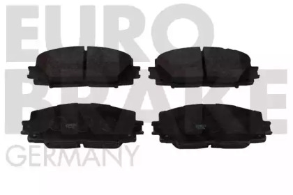 Комплект тормозных колодок EUROBRAKE 5502224576