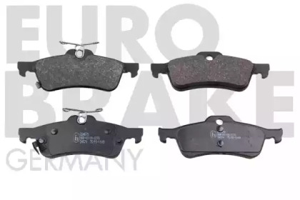 Комплект тормозных колодок EUROBRAKE 5502224579