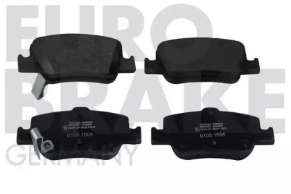 Комплект тормозных колодок EUROBRAKE 5502224586