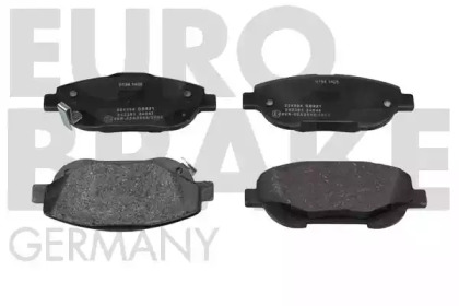 Комплект тормозных колодок EUROBRAKE 5502224594