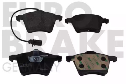 Комплект тормозных колодок EUROBRAKE 5502224769