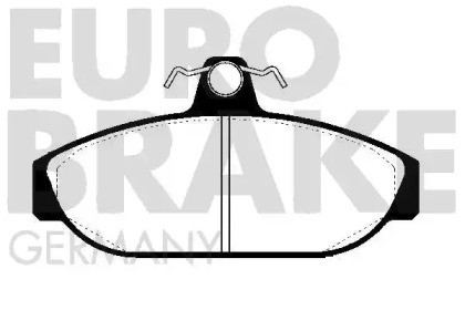 Комплект тормозных колодок EUROBRAKE 5502224804