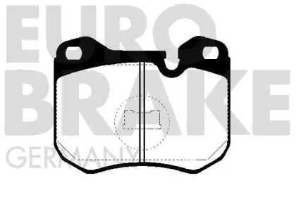 Комплект тормозных колодок EUROBRAKE 5502225603