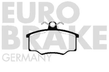 Комплект тормозных колодок EUROBRAKE 5502229927