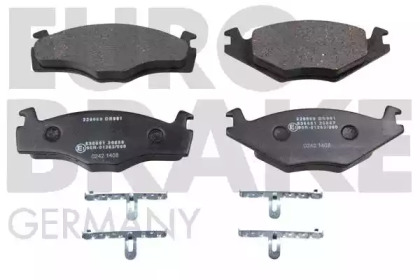 Комплект тормозных колодок EUROBRAKE 5502229969