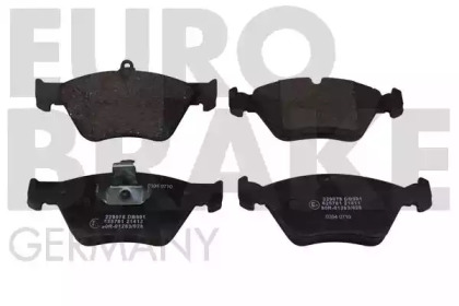 Комплект тормозных колодок EUROBRAKE 5502229978