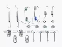 Комлект тормозных накладок MDR MRS-2W02S