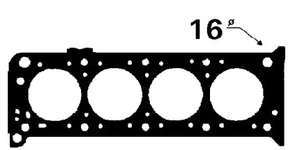 Прокладкa BGA CH5341