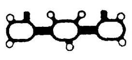 Прокладка, выпускной коллектор BGA MG6507