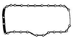 Прокладка, масляный поддон BGA OP0388