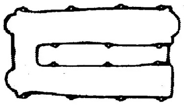 Прокладка, крышка головки цилиндра BGA RC1357