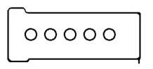 Комплект прокладок, крышка головки цилиндра BGA RK6332