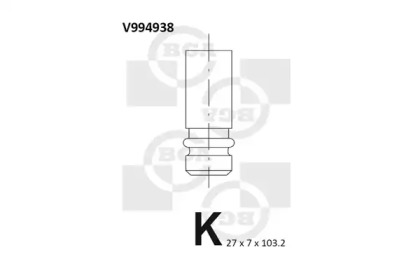 Клапан BGA V994938