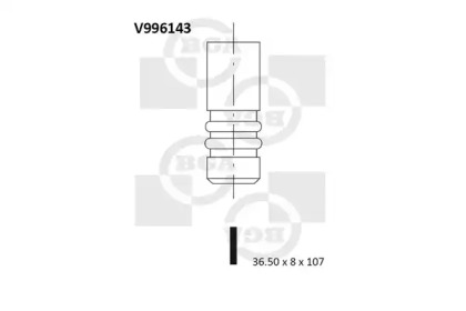 Клапан BGA V996143