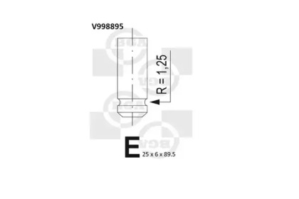 Клапан BGA V998895