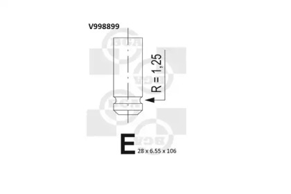 Клапан BGA V998899