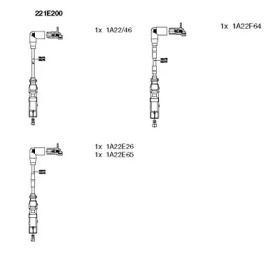 Комплект электропроводки BREMI 221E200