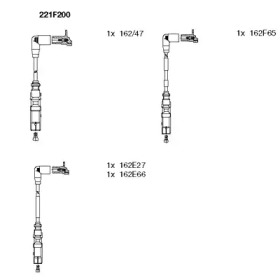 Комплект электропроводки BREMI 221F200