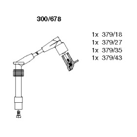 Комплект электропроводки BREMI 300/678