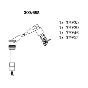 Комплект электропроводки BREMI 300/688