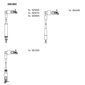 Комплект электропроводки BREMI 300/920