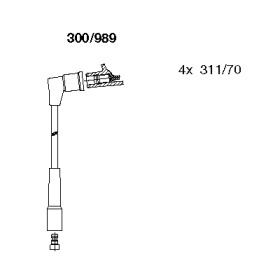 Комплект электропроводки BREMI 300/989