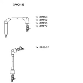 Комплект электропроводки BREMI 3A00/135