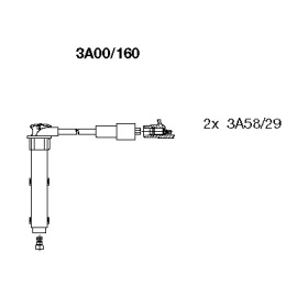 Комплект электропроводки BREMI 3A00/160