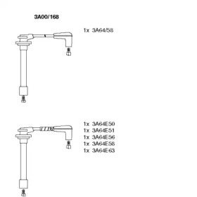 Комплект электропроводки BREMI 3A00/168