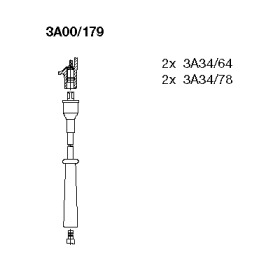 Комплект электропроводки BREMI 3A00/179