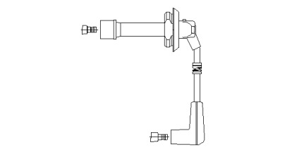 Провод зажигания BREMI 3A44E43