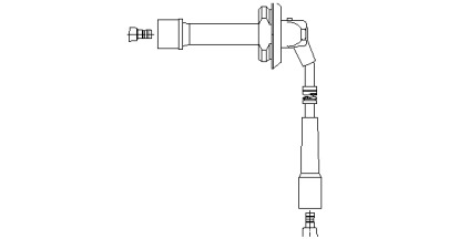 Провод зажигания BREMI 3A45E80