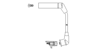Провод зажигания BREMI 3A66/28